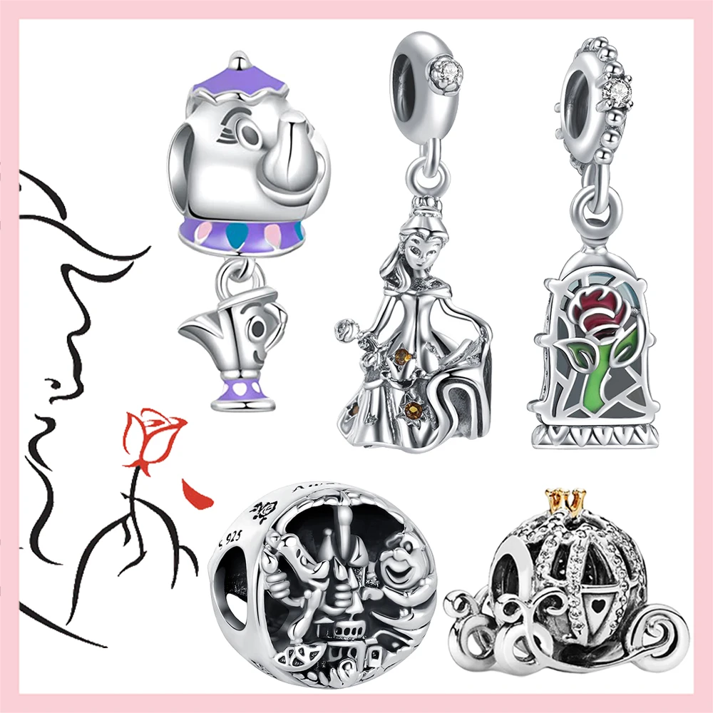 Шармы-бусины из серебра 925 пробы для браслетов Pandora | Украшения и аксессуары
