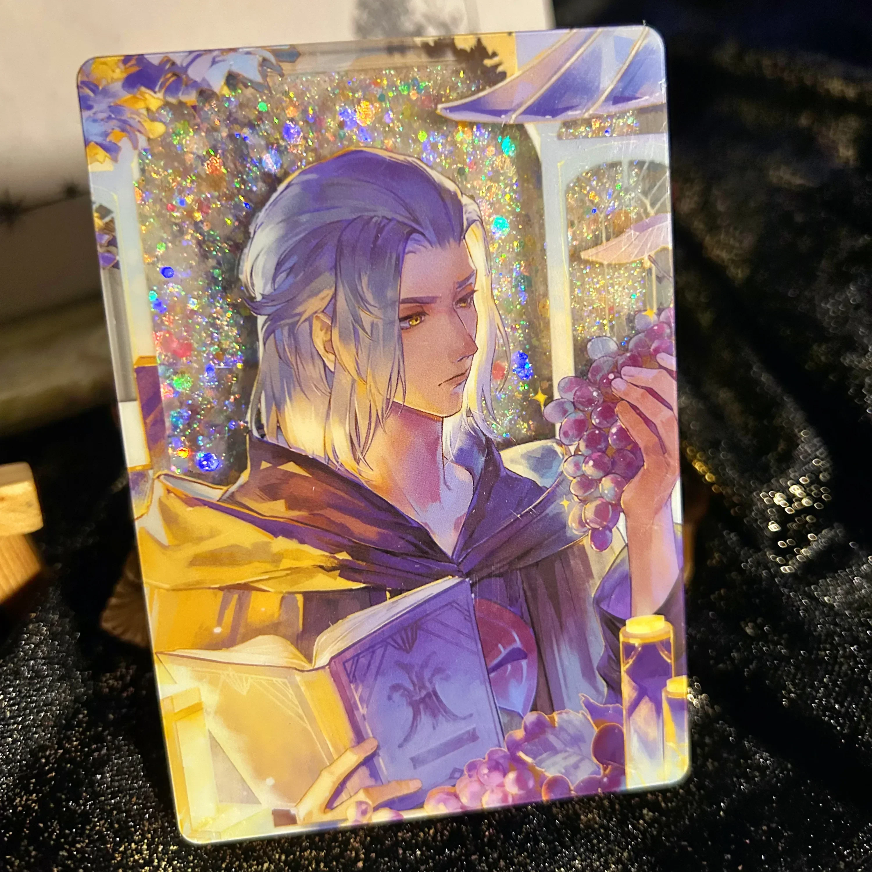 Новая игра Final Fantasy XIV FF14 Emet-Selch Themis акриловый кирпич зыбучий песок маджонг BL