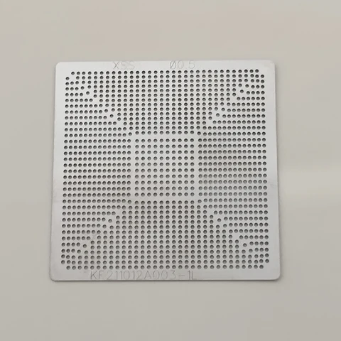 Индивидуальный трафарет для Xbox Series S 0,55 мм, чип игрового контроллера, прямой нагрев, 80*80, 90*90, трафарет