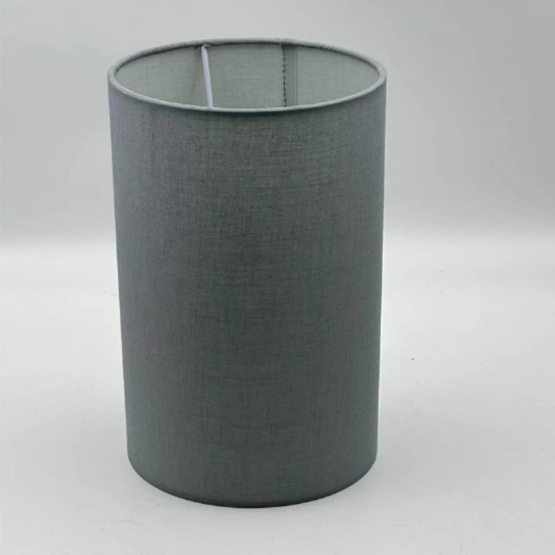 Льняная Настольная лампа с абажуром, «сделай сам», настольная лампа, люстра, аксессуары, крышки для ламп 14x25 см