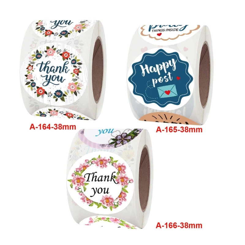 

ПК/рулон, герметичная наклейка, этикетка для подарочной коробки, наклейка для конверта, письма