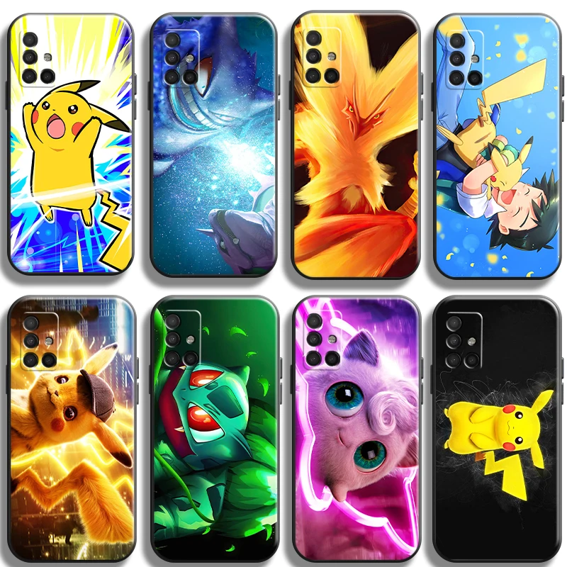 

Japan Anime Pokémon Phone Cases For Samsung S20 FE S20 Lite S8 Plus S9 Plus S10 S10E S10 Lite M11 M12 S21 Ultra Cases Funda