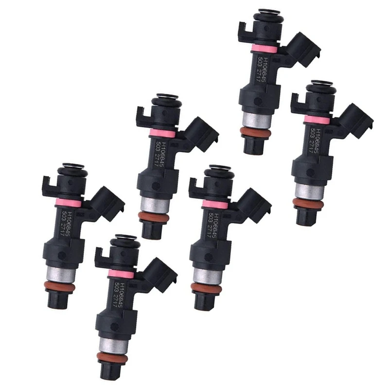 

6Pcs 166006863R Fuel Injector Nozzle H106845 For Renault Fluence 2.0 16V Engine Fuel Nozzle 16600-6863R