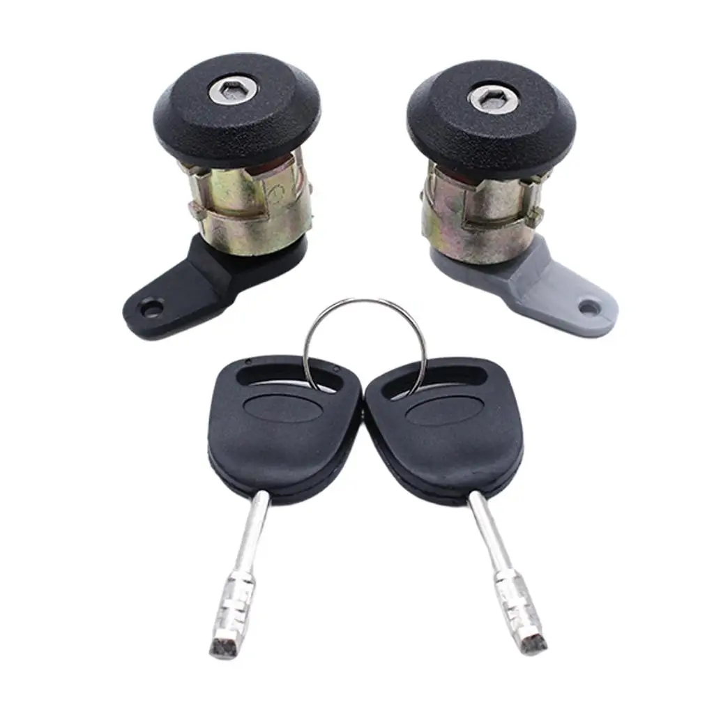 

Pair Door Lock Cylinder Key Set 96Fga22050Cgpa 3210Z12 for 1995-2002