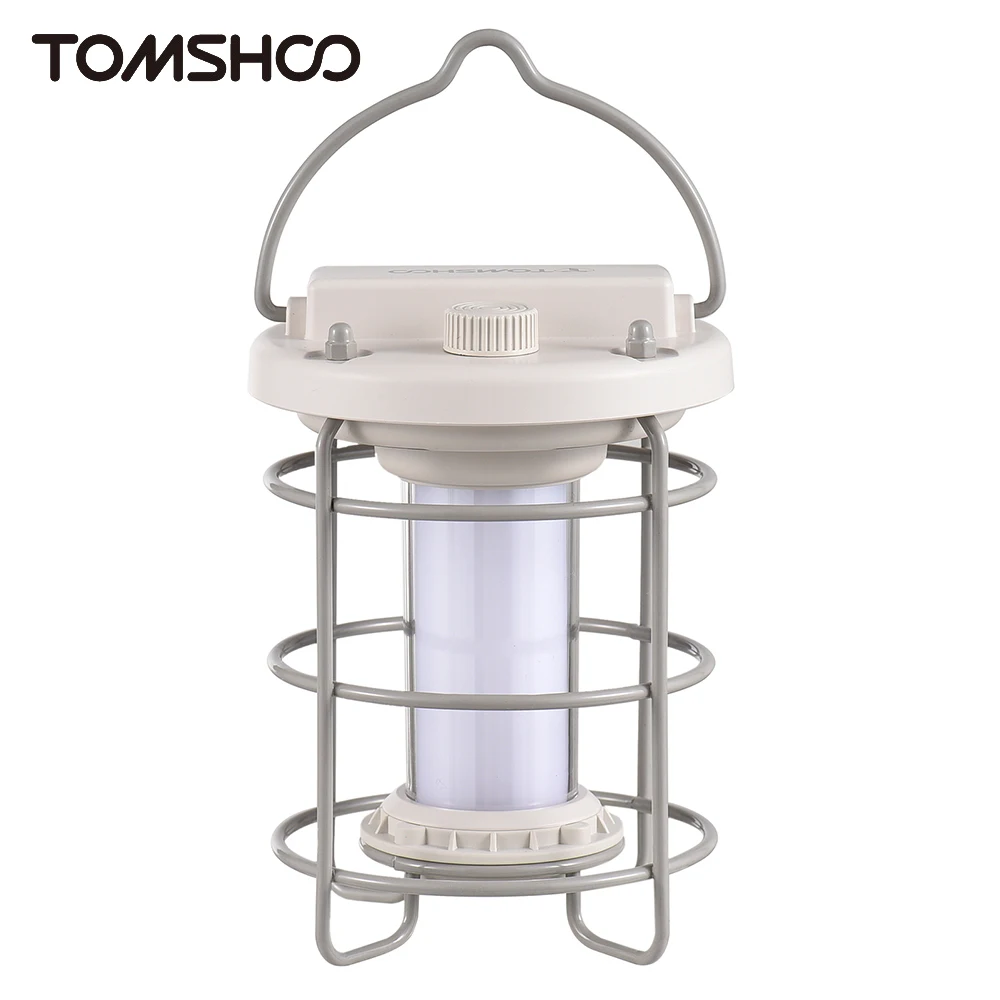 

Tomshoo Outdoor Camping Lamp Portable Camping Tent Camp Atmosphere Lamp Waterproof Lamp 2023 New Vintage LED Camping Lantern