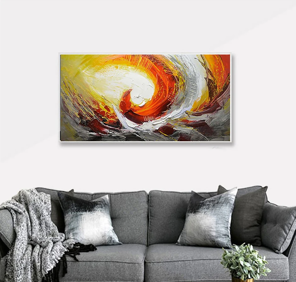 Современная Абстрактная текстура акриловый холст фотография Искусство 100%