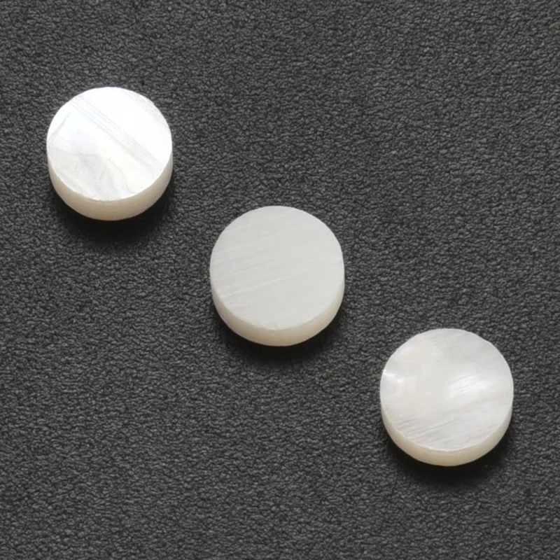 12 белых перламутровых точек Luthier инкрустация Лада боковой маркер 6 мм |