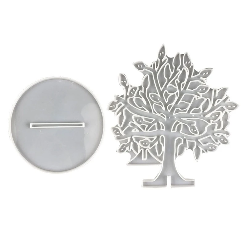 

L5YA Epoxy Resin Jewelry Stand Casting Mold Used to Make Earrings Necklace Brackets