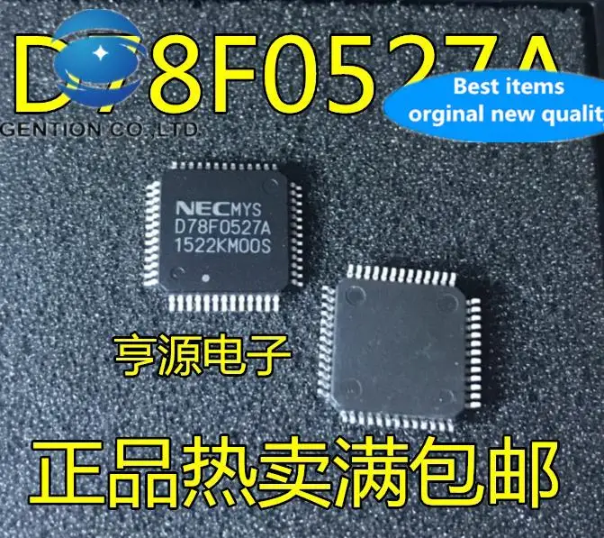

10pcs 100% orginal new D78F0527A UPD78F0527A UPD78F0527AGB-GAG-AX QFP52 microcontroller chip