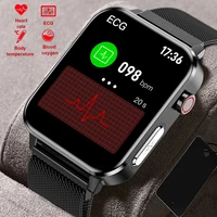 2022 new men smart watch with body temperature heart rate blood pressure monitor health smartwatch for huawei xiaomi ios