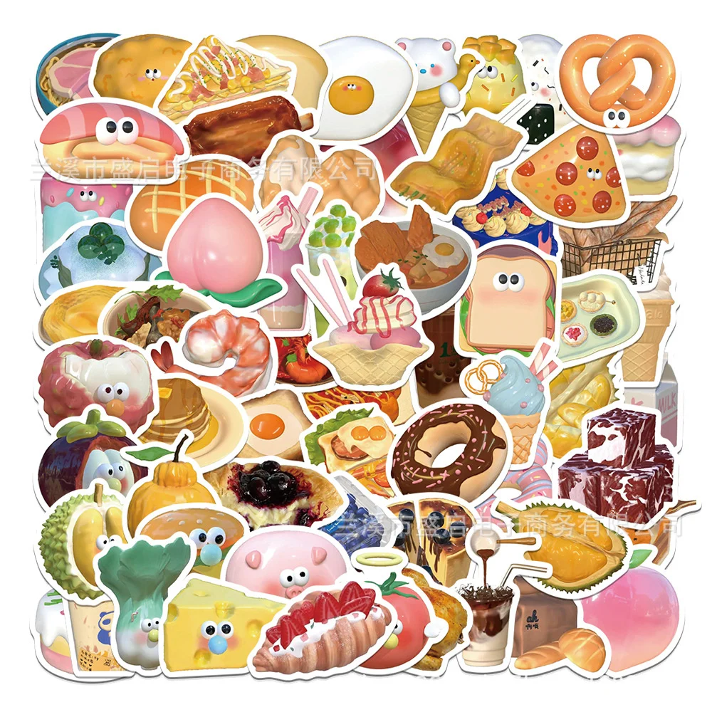 

10/30/50 шт., водонепроницаемые стикеры в виде граффити