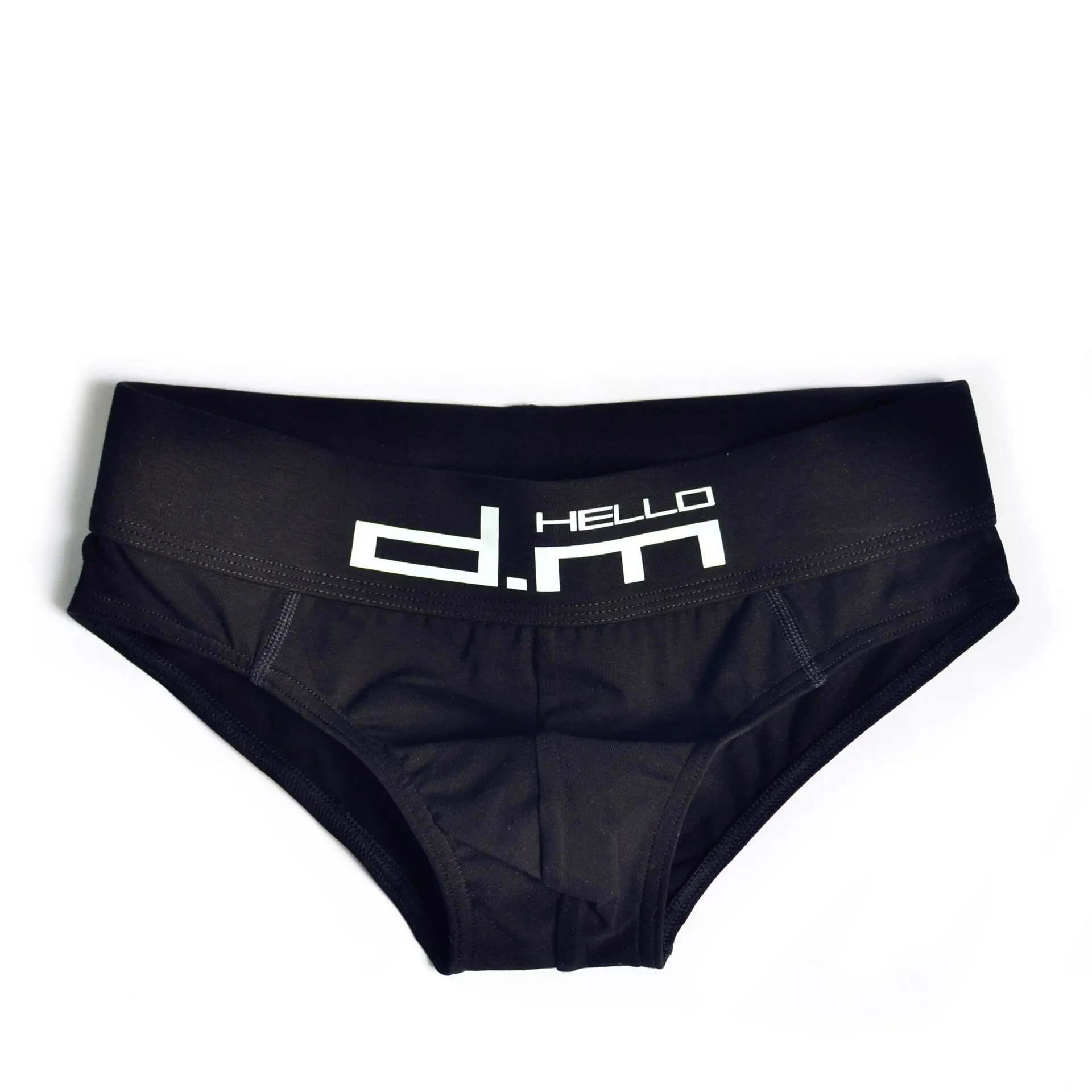 Cotton Men's Wide Waist Underwear Fashion Letter Low Waist Sexy Youth Sports Gay Fitness Shorts