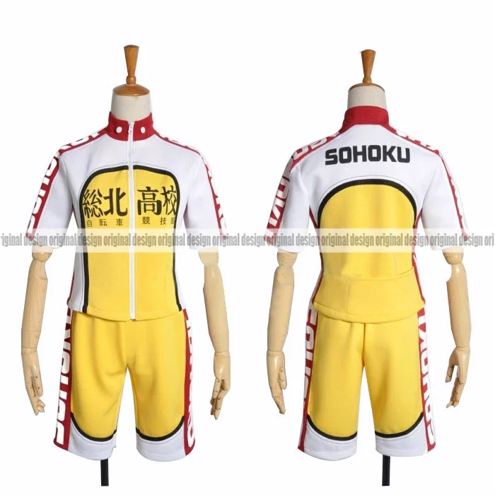 Yowamushi Pedal Sakamichi Onoda Shunsuke Imaizumi Shingo Kinjou Одежда Косплей Костюм принимаются по