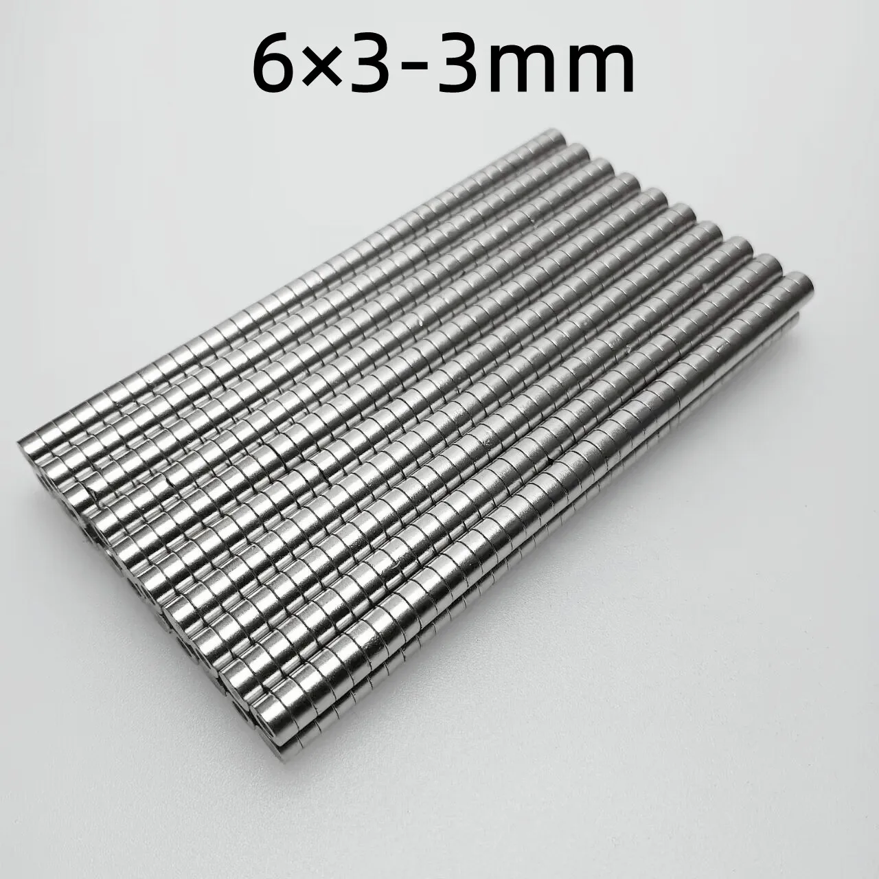 

Круглый неодимовый магнит NdFeB N35, 10/20/50/100/200/500 шт., 6x3 мм, супермощный небольшой постоянный магнитный диск imanes, 6x3 отверстия 3