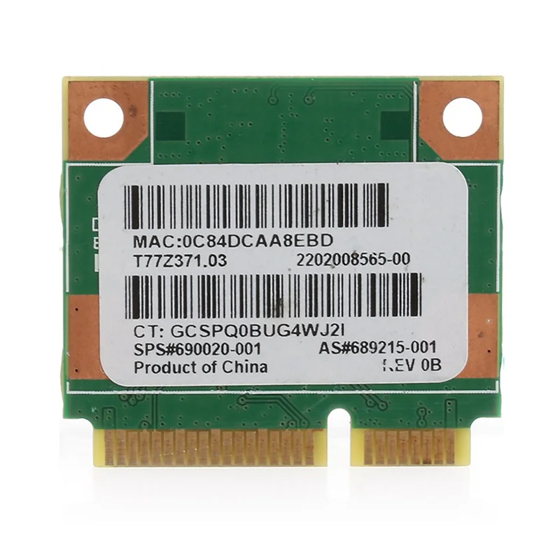 Беспроводная Wi-Fi сетевая карта RT3290 150 Мбит/с Bluetooth-совместима с Pavilion G7-2000 802.11b/G