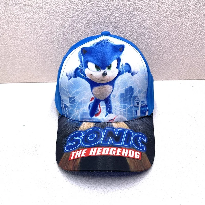 

Hot Sonic Children's Baseball Caps Boys and Girls Hats Baseball Caps Toddler Outdoor Sunshade Children's Cotton Sunshade Hats