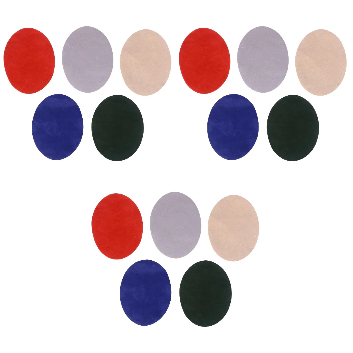 

30 Pcs Iron On Patch Repair Elbow Knee Oval DIY Jeans Patches for Jeans Clothing