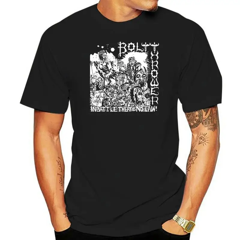 

Cotton Bolt Thrower T Shirt Mens Womens T Shirt Death Metal T Shirt Bolt Thrower T Shirt Short Sleeve 010841