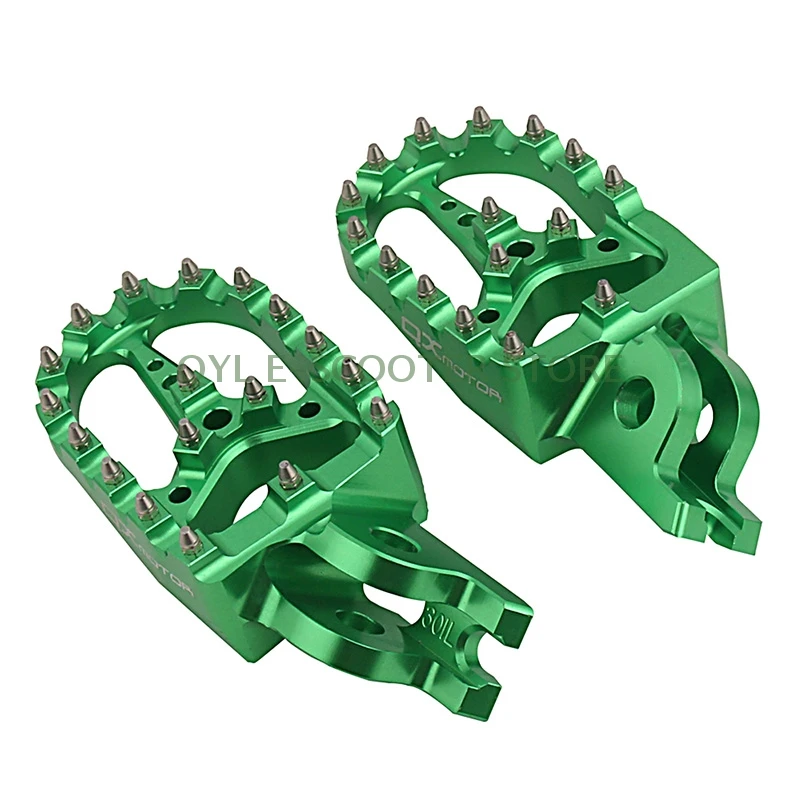Широкие подножки для Kawasaki KX 250F 450F KXF250 KX250F KXF450 KX450F KLX450R