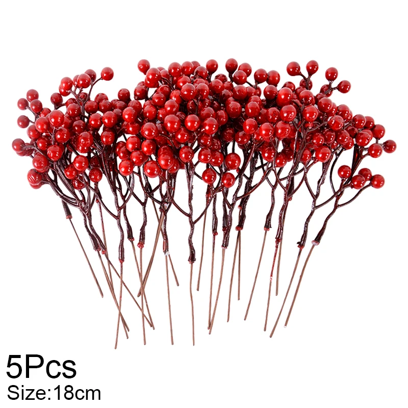 

Искусственные красные ягоды CYZQ для венков