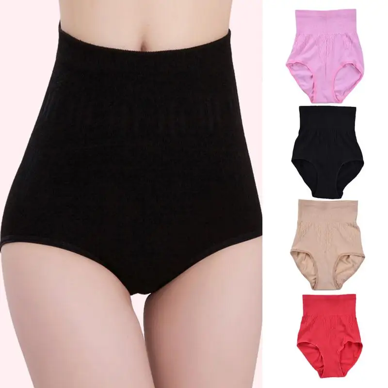 

High Waist Panties Women's Underwear Seamless Hips Body Shapers Briefs Waist Trainer Postpartum Tummy Shapewear Abdomen Panties