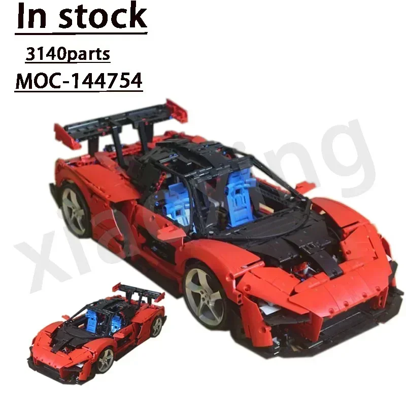 42143 Классический спортивный автомобиль совместимый с MOC- 144754 Новый суперкар