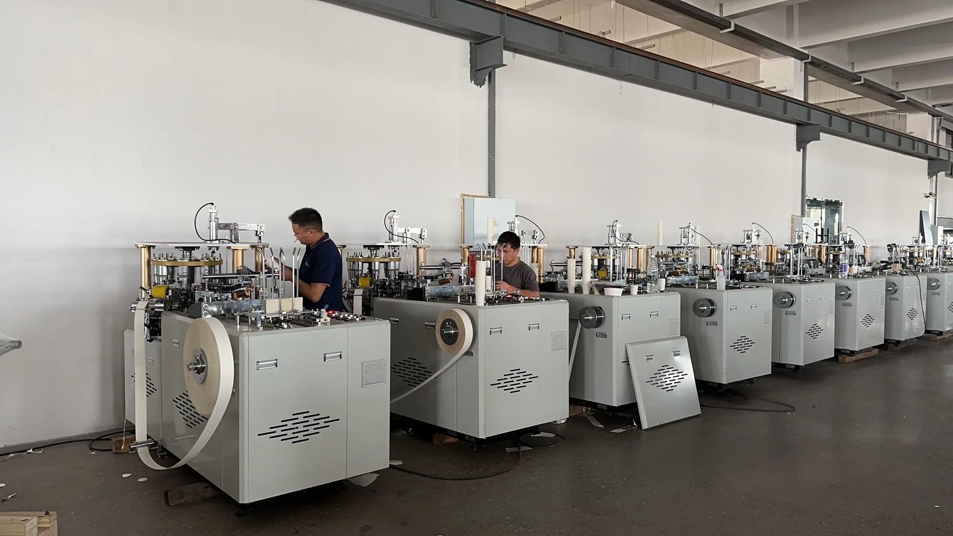 Самые популярные бумажные стаканчики 2024. Полностью автоматические картонные Hine