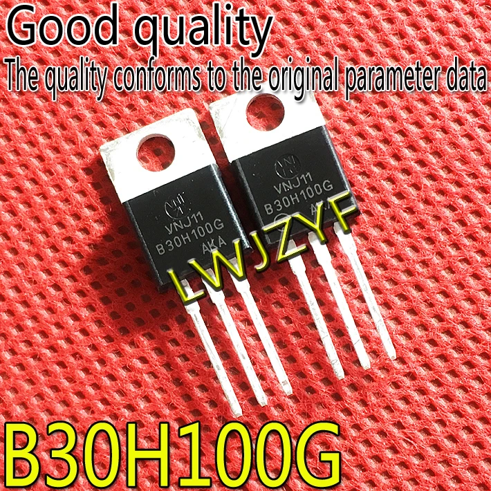 

New B30H100G MBR30H100G TO-220 MOSFET Fast shipping