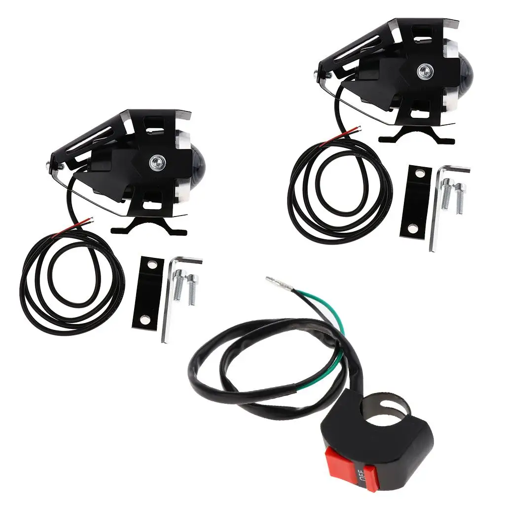 

2pcs 125W Motorcycle Driving Fog Spot Bulb