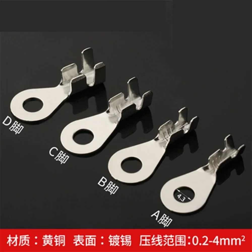 100 шт./лот 431 4 3 мм диаметр медный круглый соединительный провод голый разъем для 0