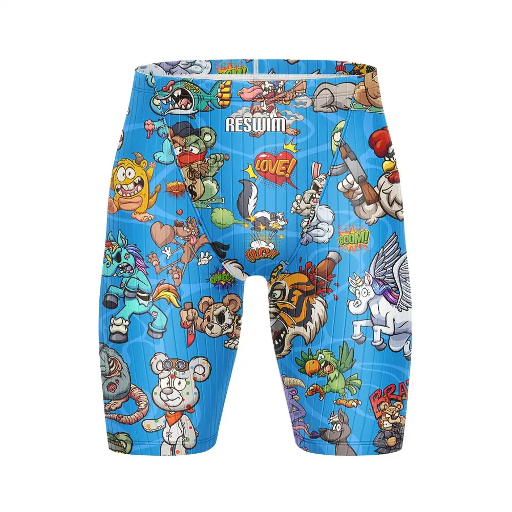 Забавный женский купальник шорты мужские плавки спортивные тренировочные
