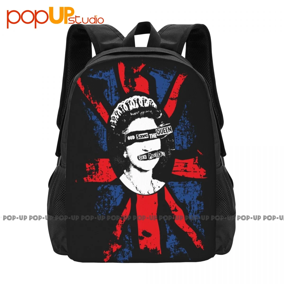Пистолеты для секса, грязный Бог, спасите королеву СИД, порочный рюкзак, вместительный школьный рюкзак для плавания с 3D-принтом, рюкзак для верховой езды