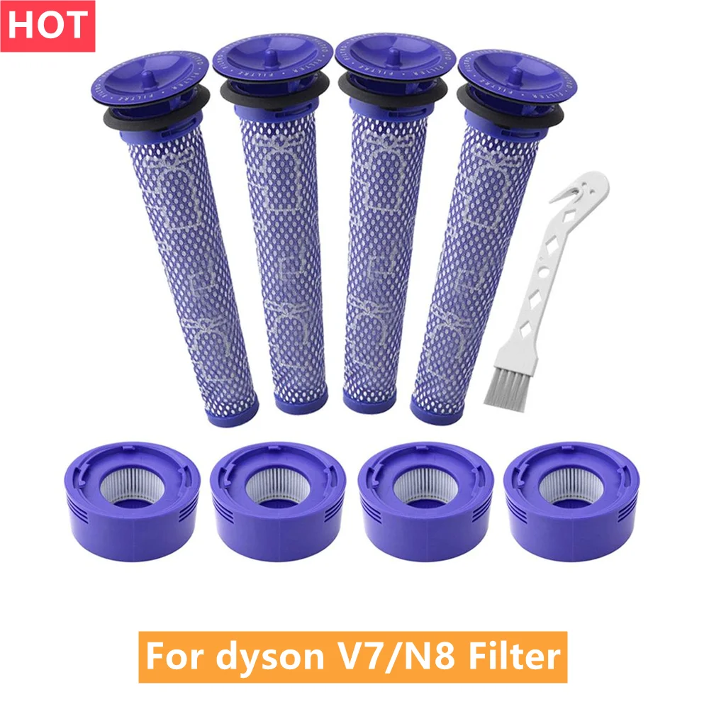1 * filter ersetzt für dyson v6 v7 v8 dc62 dc61 dc58 dc59 dc74 staubsauger filter teil #965661-01 fette filter