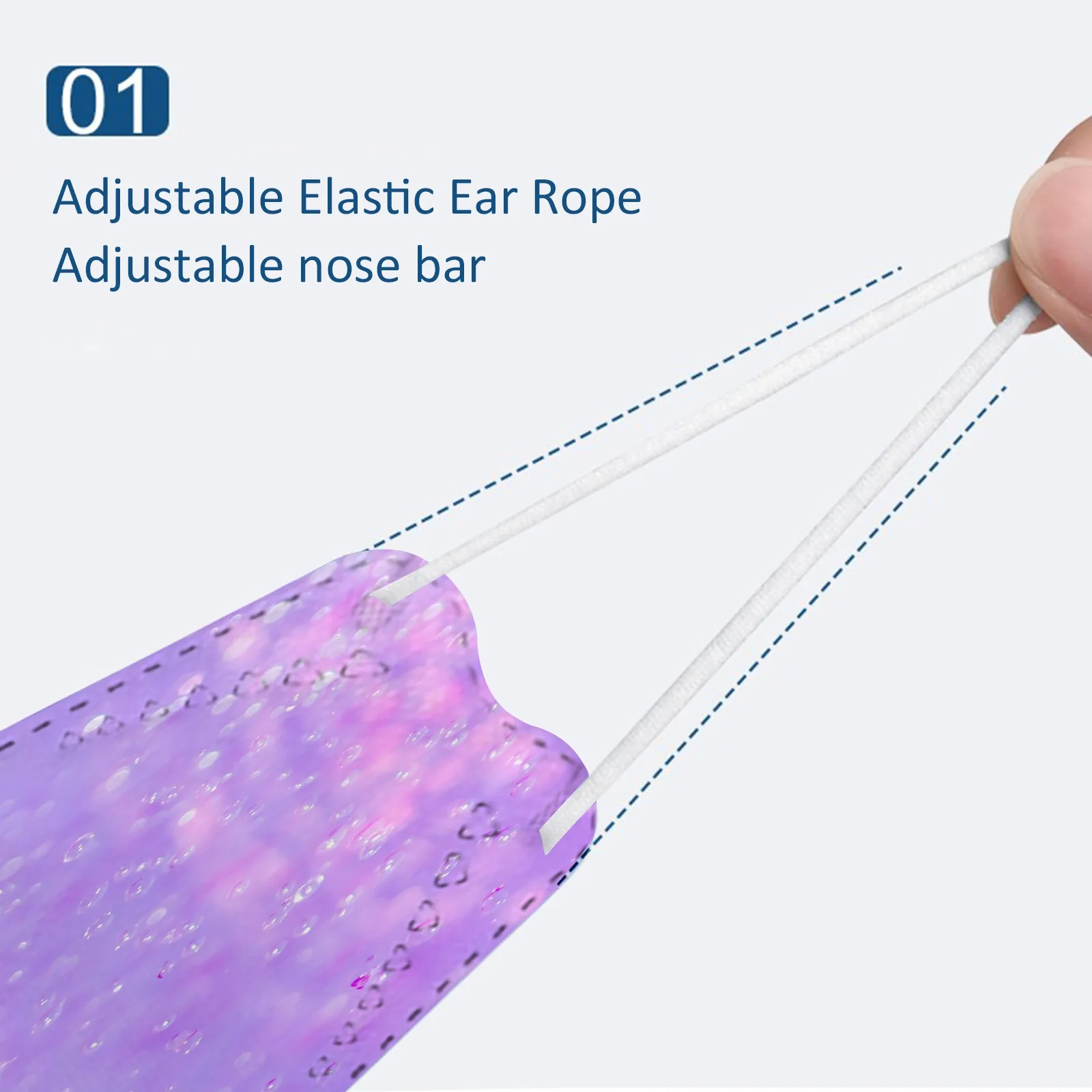 10 шт. одноразовые маски для лица девочек |