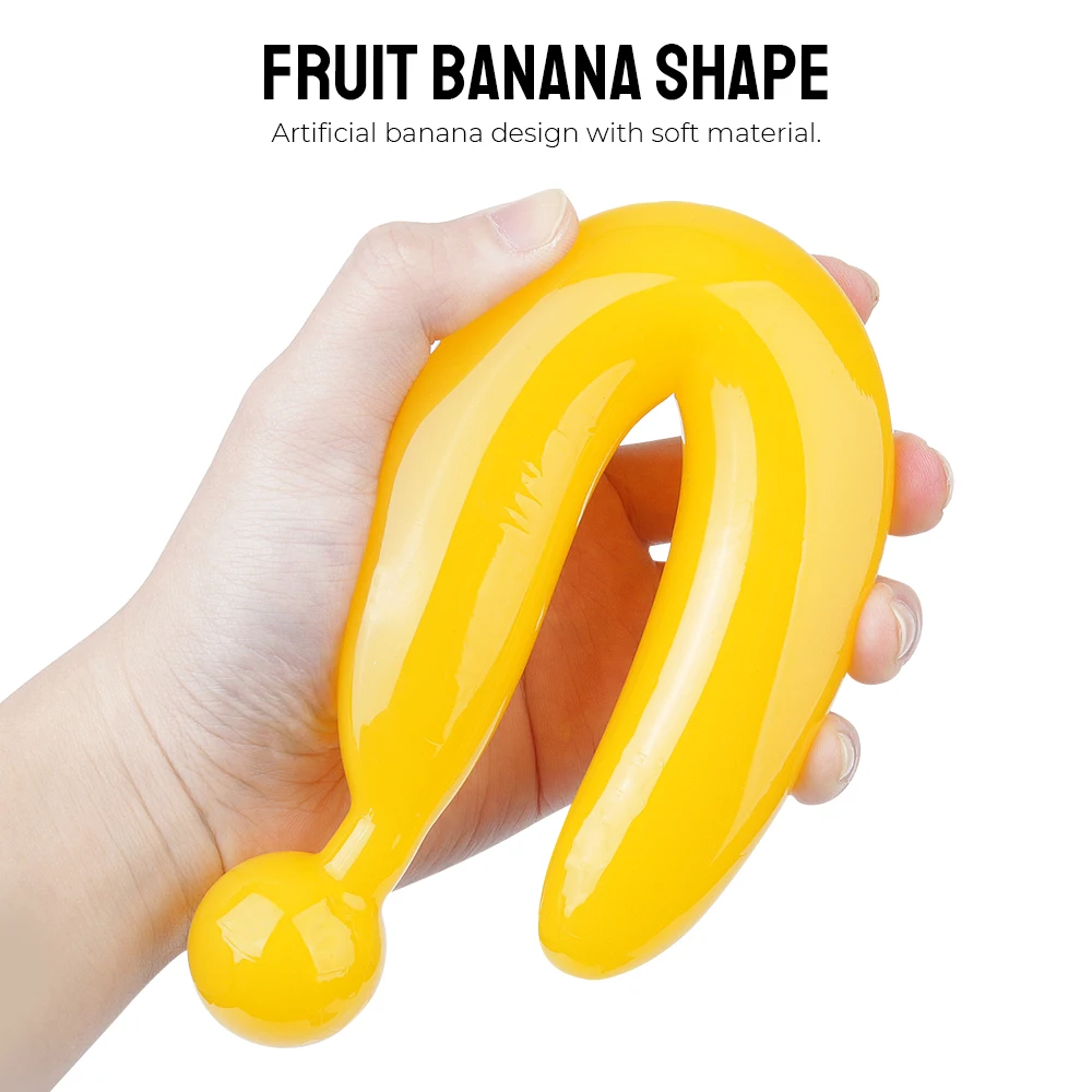 Силиконовая длинная анальная пробка-банан товары для взрослых секс-шоп женщин