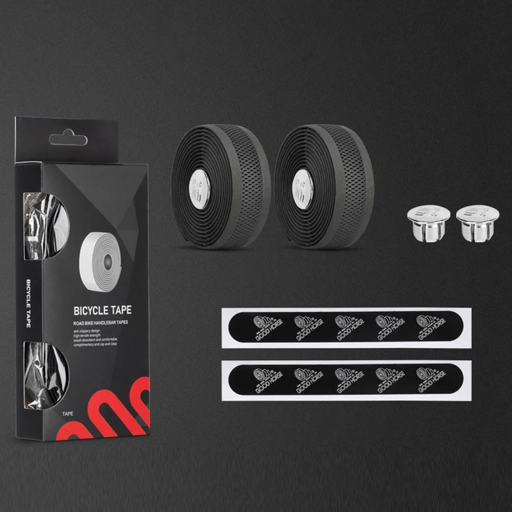 

Bicycle Handlebar Tape PU Road Bike Handlebar Straps Non-Slip Grip Wrap Soft Professional Cycling Anti-Vibration Wrap Accessory
