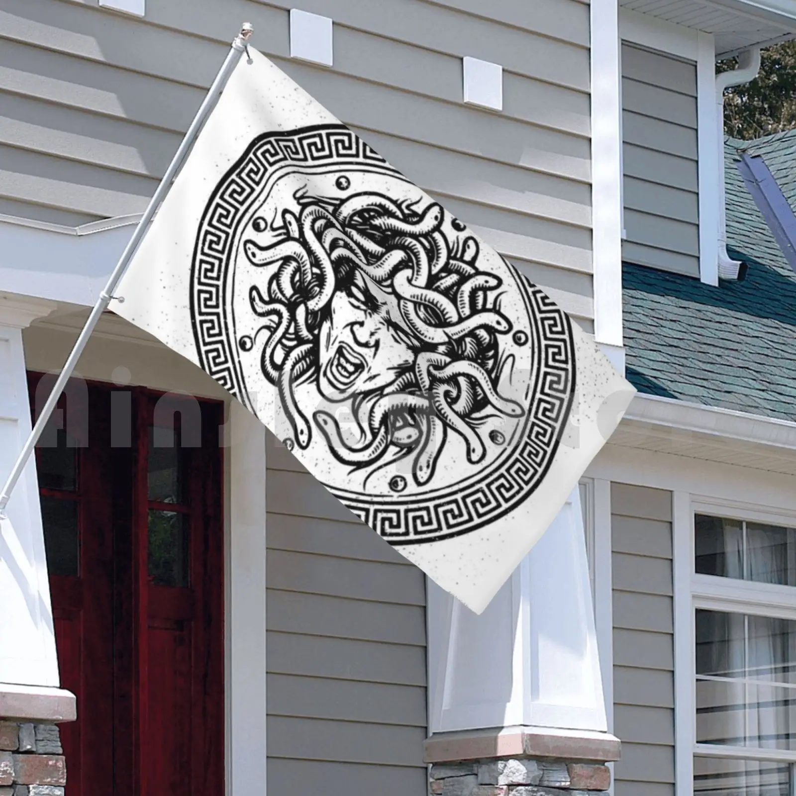 Уличный декор флаг автомобиля Греция винтажный античный греческий бывший Бог