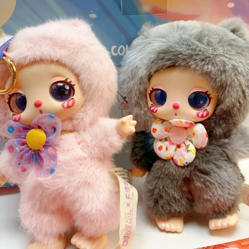 Новый продукт натуральная плюшевая игрушка Lila Lucky Cat слепая коробка каваи модная