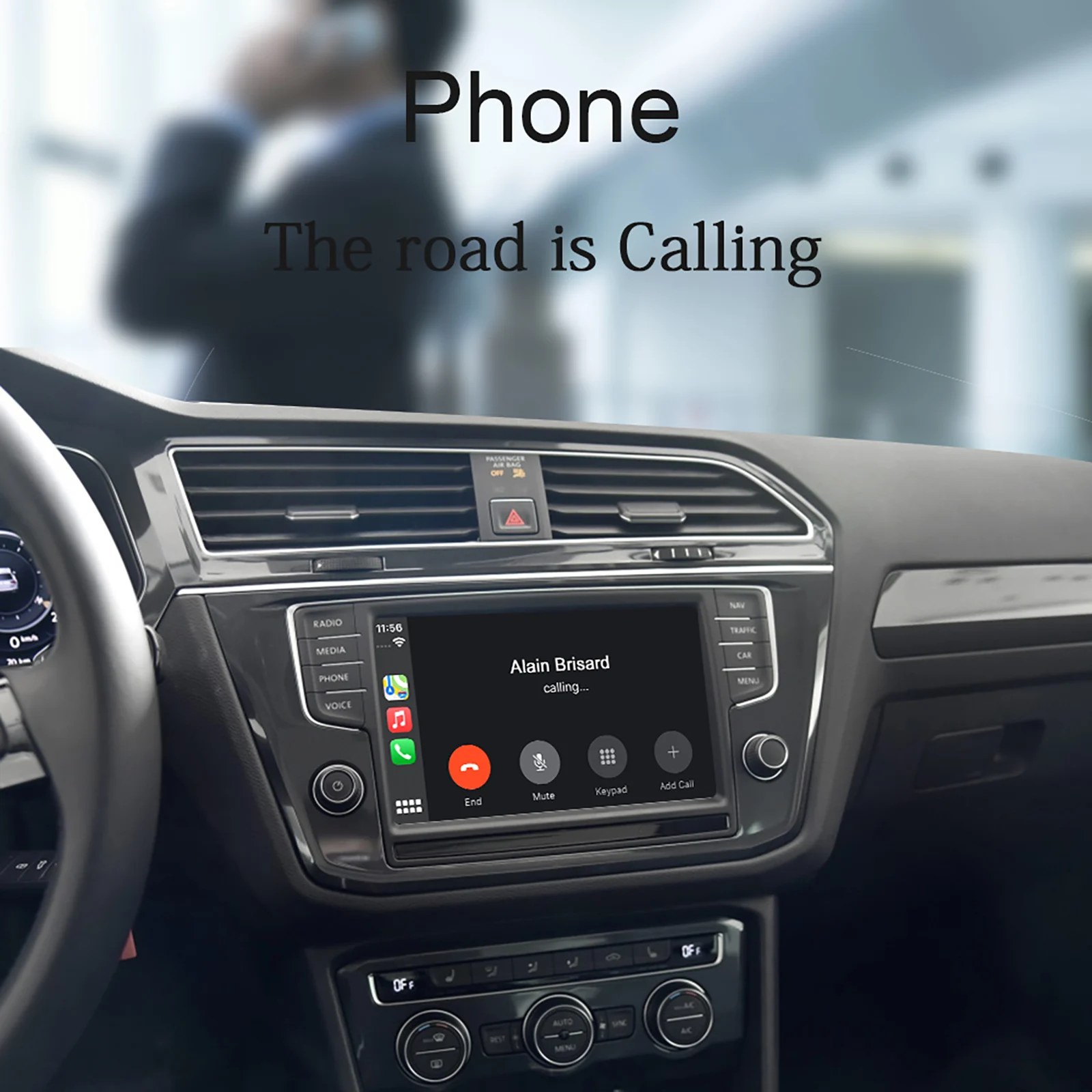 Беспроводной автомобильный модуль Carplay Android для VW Volkswagen MIB MIB2 Golf 7 Pole Tiguan Lamando Magotan