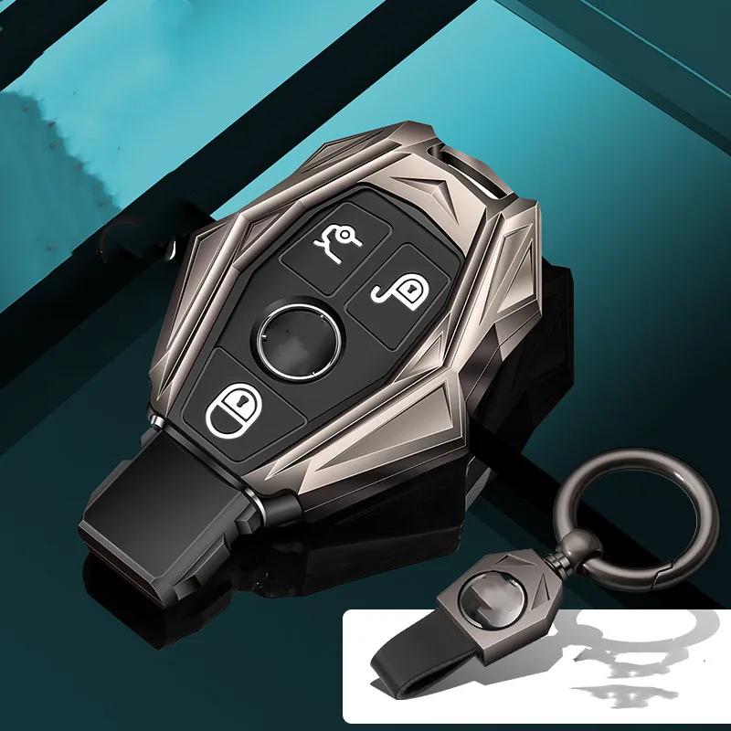 

Car Key Case Cover Key Bag Key Chains Car Accessories For Mercedes Benz A B C S Class AMG GLA CLA GLC W176 W221 W204 W205