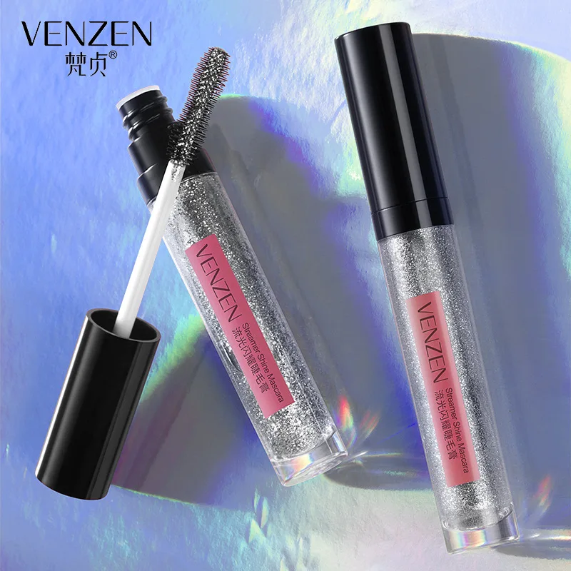 

VENZEN Streamer Shine Mascara Mild Waterproof Sweat-proof Not smudged Thick Eyebrows Curling Naturally Not Easy To TakeOff Night