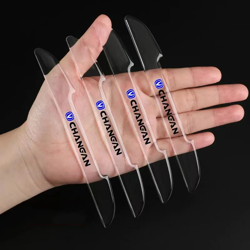 

4PCS Car Door Side Edge Anti-collision Protection Strip Sticker For Changan CS75 CS95 CS35 CS15 CS55 Eado Alsvin Auto Decoration