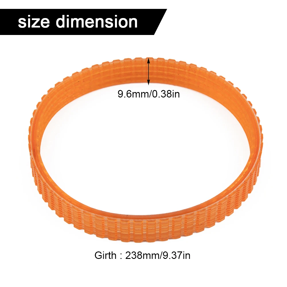 

3pcsElectric Planer Drive Belt Circumference 238mm For 1900B 225007 N1923B Girth Width 9.6mm V-belt Planer Parts Power Tools