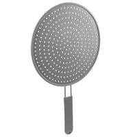 silicone splatter pot lid mat frying pan multi use splatter shield cooling mat drain board strainer anti overflow resistant