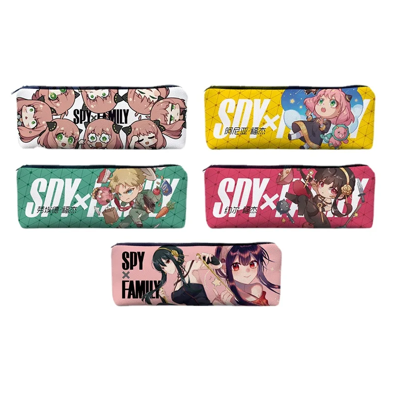 

Anime Kawaii Pencil Bag SPY FAMILY Pencil Cases Stationary Student Writing Learning Office Box Supplies Stationery Anya Forger