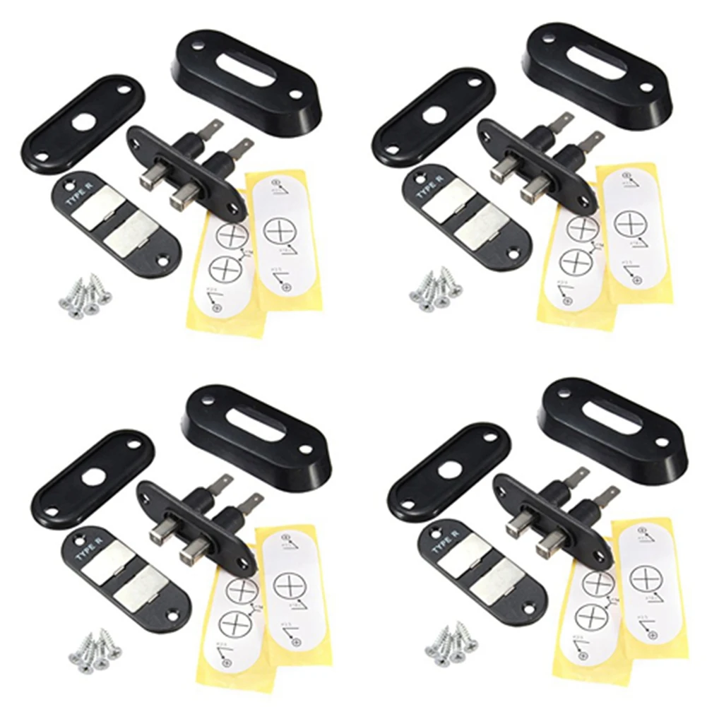 Черный контактный переключатель раздвижной двери для автомобиля фургона