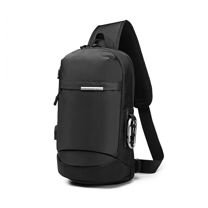 

New Men's Chest Bag Outdoor Sports Shoulder Bag Men's Casual Waterproof Multi-function Chest Bag