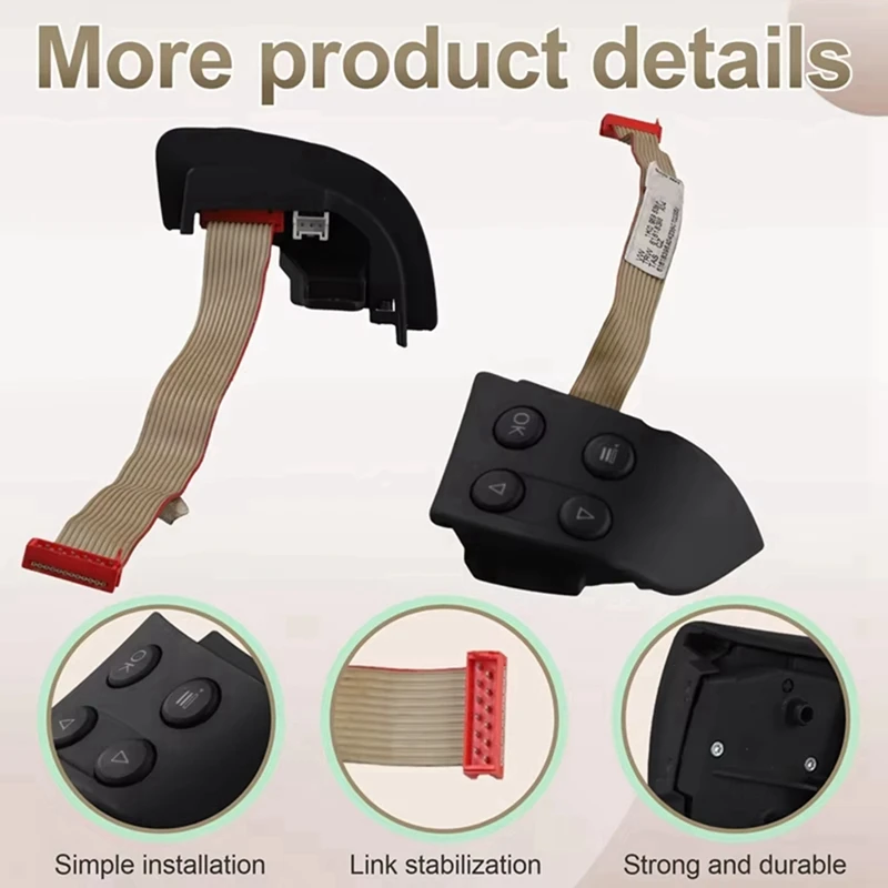 Автомобильная многофункциональная кнопка управления рулевым колесом для VW Jetta