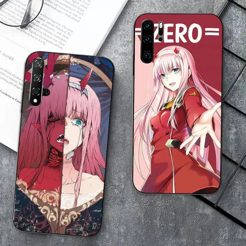 

Zero Two Darling in the FranXX Anime Phone Case for Huawei Honor 10 i 8X C 5A 20 9 10 30 lite pro Voew 10 20 V30
