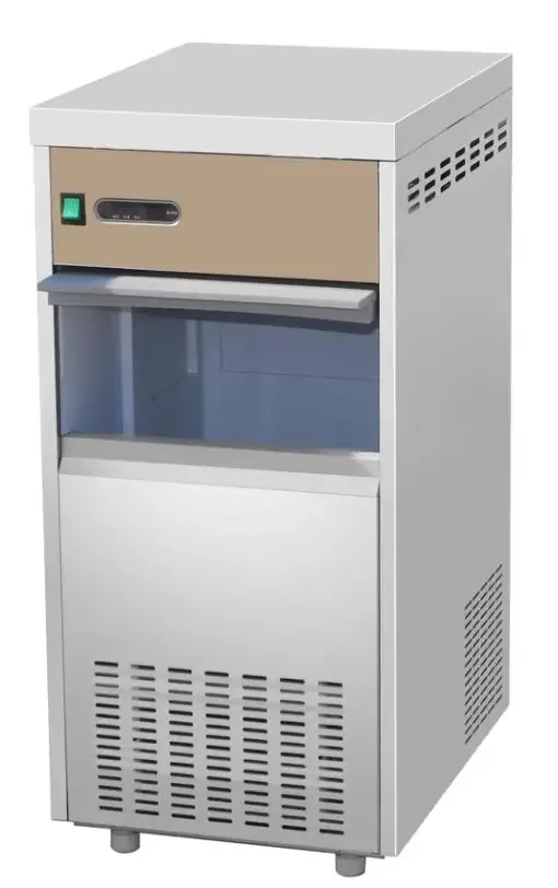 Коммерческий льдогенератор 60 кг/24 часа Машина для изготовления льда кубиков